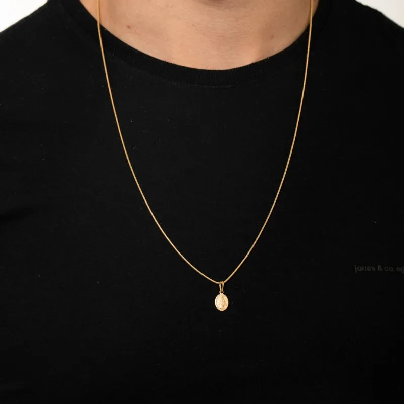 PINGENTE SANTO  MINI- BANHADO A OURO 18K