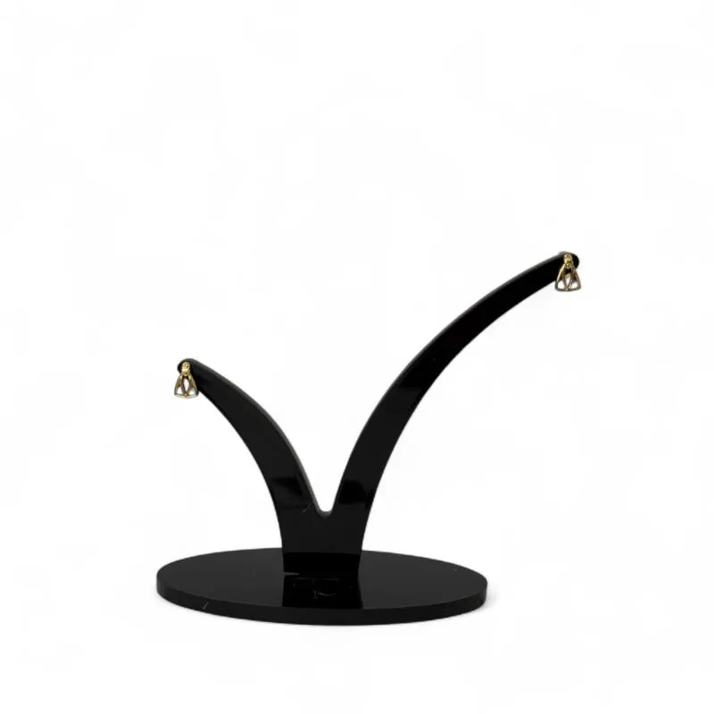 BRINCO PEQUENO NOSSA SENHORA DE APARECIDA VAZADO LISO PEQUENO - BANHADO A OURO 18K