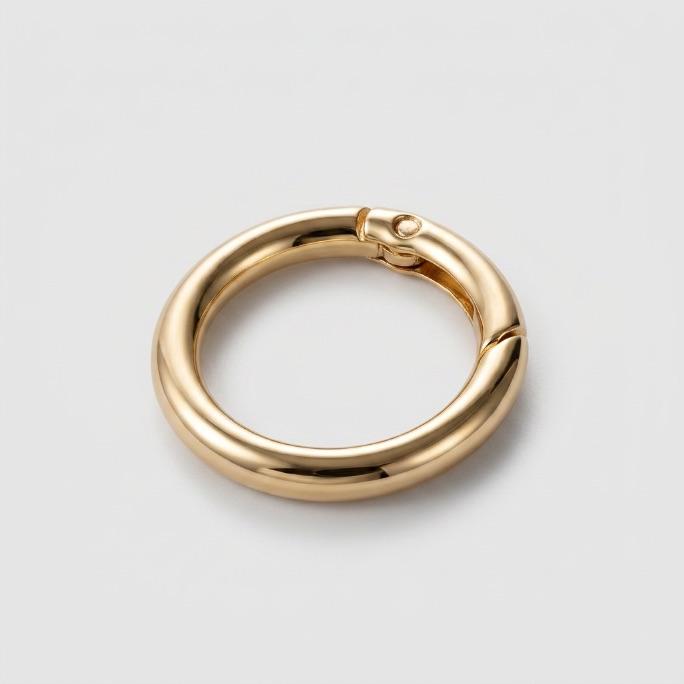 PINGENTE ARO PARA BERLOQUE - BANHADO A OURO 18K
